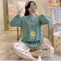 Bộ Đô Ngủ Dáng Rộng Hình Khủng Long Cute