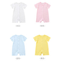 Bộ đồ ngủ Jumper siêu mỏng và mềm 3-6-9 ~ 12 tháng, bảo vệ bé cỡ lớn