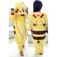 Bộ đồ ngủ liền thân hình Pokemon Go cho bé