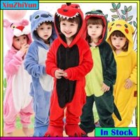 Bộ Đồ Ngủ Liền Thân Hóa Trang Nhân Vật Hoạt Hình Cho Bé