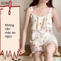 Bộ đồ ngủ nữ áo ngọt ngào + quần short mặc ở nhà