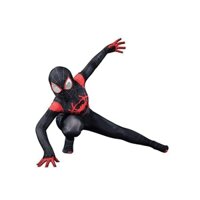 bộ đồ người nhện figure spider man miles morales cosplay spiderman