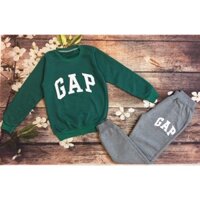 Bộ dồ nỉ cào bông cho bé size đại