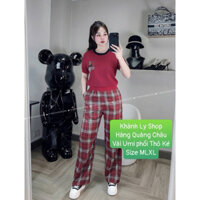 Bộ đồ nữ.sét thể thao hè cổ tròn,đồ ngủ mặc nhà tay cộc quần suông,chất vải umi,hàng quảng châu.Size MLXL,tohoa_shop