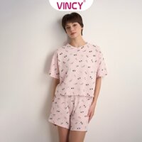 Bộ Đồ Short Thun Nữ Vincy BST020W31