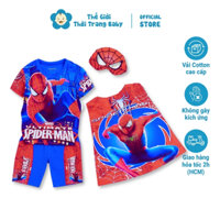 Bộ đồ siêu nhân nhện cho bé trai từ 2 tuổi đến 5 tuổi tặng choàng + mặt nạ B152 mẫu mới nhất