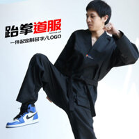 Bộ đồ tậluyện dành người lớn ngắn tay tùyỉnh Bộ đồ Taekwondo dành trẻ emọsinh đạiọdài tay đượ