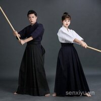 Bộ đồ Tao, váy, quần hakama cho nam và nữ, bộ đồ tập luyện thi đấu, bộ đồ cosplay, quần Aikido, váy, quần áo Tao