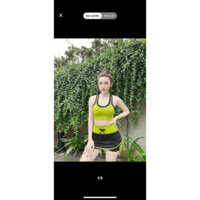 Bộ đồ tập Aerobic dành cho nữ- Chất liệu cao cấp