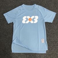 Bộ đồ tập bắn súng phong cách Mỹ 2025 Áo thun thể thao ngắn tay ấm áp Áo thun thể thao nam nữ 3x3 Quần áo khô nhanh Quần áo chạy bộ thể dục