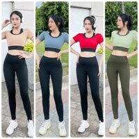 bộ đồ tập gym yoga nữ siêu dễ thương nữ