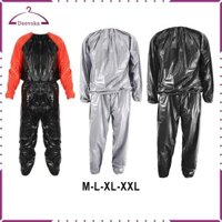 Bộ đồ tập thể dục PVC kháng lực Tập thể dục Cardio Cử tạ Bộ đồ mồ hôi Áo Hoodie