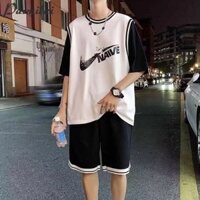 Bộ đồ thể thao bóng rổ mùa hè dành cho nam Quần short dáng rộng thông thường cỡ lớn hợp thời trang