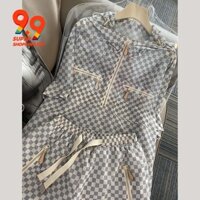 Bộ Đồ Thể Thao Hai Mảnh Áo Hoodie Mỏng Phong Cách Đường Phố Thời Trang Mùa Hè 2023 Mới