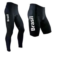 Bộ Đồ Thể Thao Xe Đạp Gồm Quần Short + Áo Tay Dài + Đệm GEL Ngắn Có Đệm GEL Có Thể Dùng Khi Chạy Xe Đạp Cho Nam Giới