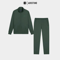 Bộ đồ thu đông ARISTINO regular fit dệt kim màu sắc nam tính, lịch sự, sang trọng ALH009W3