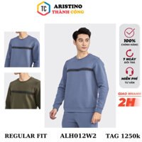 Bộ đồ  thu đông  nam Aristino  cototn mềm bo gấu  form suông nhẹ ALH012W2-