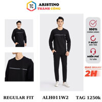 Bộ đồ thu đông nam  Aristino  cotton mềm bo gấu  form suông ALH011W2-2 màu