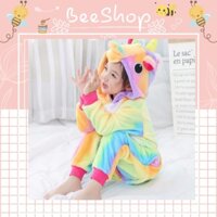 Bộ Đồ Thú Hình Unicorn 7 Màu Dành Cho Người Lớn Full Size