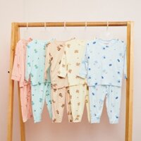 Bộ đồ thun lạnh cao cấp họa tiết đáng yêu mềm mát cho bé 0-18m