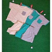 Bộ đồ thun thể thao tay cánh dơi quần short