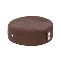 Bồ đoàn ruột vỏ đậu xanh (Gối ngồi thiền tròn) Thiên Nhiên Tâm - Nâu