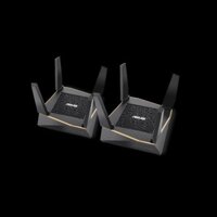 BỘ ĐÔI AIMESH ASUS RT-AX92U (2-PK) Gaming Router chuẩn 802.11ax, tốc độ AX6100. Hỗ trợ WTFast, 3 băng tần