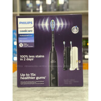 BỘ ĐÔI BÀN CHẢI ĐIỆN PHILIPS SONICARE PROFESSIONALCLEAN 7000 ĐEN + TRẮNG ( CÓ TÁCH SÉT)