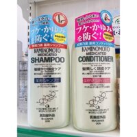 Bộ Đôi Dầu Gội - Dầu Xả Kaminomoto 300ml