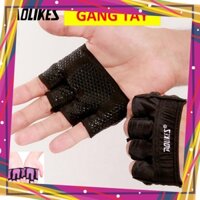 Bộ đôi găng tay xỏ ngón Silicon chống trượt Aolikes AL111 Găng tay Gym Yoga 111 Gang tay xỏ ngón Bao tay hng23