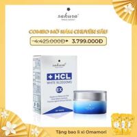 Bộ đôi giảm nám Sakura HCL +Transforming Cream