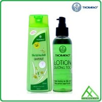 Bộ Đôi Hoàn Hảo Thorakao: Dầu Gội Hoa Bưởi 400ml + Lotion Dưỡng Tóc 150ml