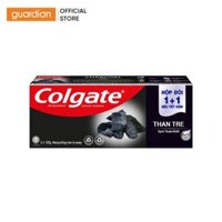 Bộ Đôi Kem Đánh Răng Colgate Thiên Nhiên Từ Than Tre Hàn Quốc Sạch Thu