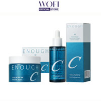 Bộ Đôi Kem Dưỡng Ẩm và Tinh Chất Enough Collagen 3X Moisture Cream/Ampoule