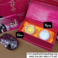 BỘ ĐÔI KEM LÀM SẠCH NÁM, TÀN NHANG THE FACESHOP HỒNG 2IN1 HÀN QUỐC