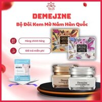 Bộ Đôi Kem Mờ Nám Demejine Hàn Quốc - Kem Dưỡng Trắng Da, Dưỡng ẩm Tái Tạo Da Mặt Mờ Nám Tàn Nhan Ngày Và Đêm