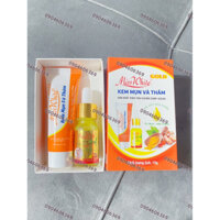 Bộ Đôi Kem Mụn Và Thâm MISSWHITE GOLD 15g Miss White