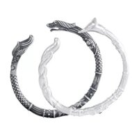 Bộ đôi lắc tay tình duyên hồ ly hắc long tam sinh tam thế thiết kế thời trang lứa đôi hạnh phúc