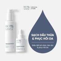 Bộ đôi Làm sạch sâu & Phục hồi da Bioverse (Porifying Resurfacing Cleansing Gel + B512 Repair Hydrating Booster)