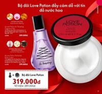 Bộ đôi Love Potion đầy cám dỗ với tín đồ nước hoa – Combo ưu đãi Oriflame