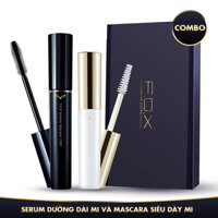 Bộ Đôi Mascara Dưỡng Mi F.O.X COMBO MAKEUP (Serum Dưỡng Dài Mi Và Mascara Siêu Dày Mi)