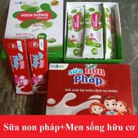 Bộ đôi men sống hữu cơ Ecolife và sữa non Pháp Ecolife cho bé ăn ngon,ngủ tốt,hết rối loạn tiêu hóa,tăng cân an toàn