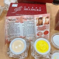 Bộ đôi Ngày Đêm Bạch Thủy Tinh Loại 1 (Tem Vuông)