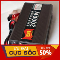 Bộ đổi nguồn 12v sang 220v - Bộ chuyển nguồn INVERTER 2000w
