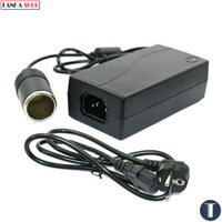 Bộ đổi nguồn 220V sang 12V đầu tẩu thuốc cắm ô tô