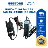 Bộ đổi nguồn / Adapter karofi Radian 24V 1.5A chính hãng, dùng chung cho máy lọc nước, dàn phun sương...