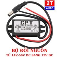 Bộ đổi nguồn chuyển nguồn từ 14V-50V DC sang 12V DC - chuyển nguồn 12V:   SKU:332