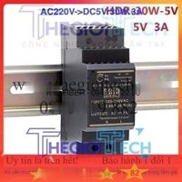 Bộ đổi nguồn điện HDR-30-24 AC220V - DC24V 30W gắn thanh RAY - DIN Rail - 100% Mới chính hãng Meanwell