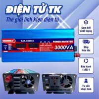 Bộ đổi nguồn điện , kích điện  12v lên 220v 3000w Inverter - SUNCHONGLIC SAA-D3000A