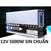 Bộ đổi nguồn inverter 12v lên 220v 5000W Sóng Sin chuẩn-INVERTER 12v 5000W